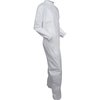 Kleenguard A40 Coveralls - Zipper Front, XXL, 25 PK, White KCC44305